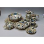 A LARGE QUANTITY OF DINNER AND TEA WARES, comprising mostly Masons 'Regency' pattern, to include