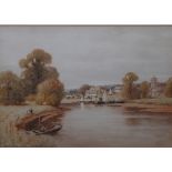 H ENGLISH (XX) A set of four watercolours, 'Bewdley Bridge', 'Henley on Thames', 'Truro -Cornwall'