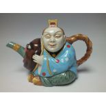 A MINTON ARCHIVE COLLECTION LIMITED EDITION 'CHINAMAN TEAPOT', number 631 of 2500, complete with box