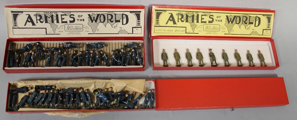 A COLLECTION OF APPROXIMATELY SIXTY METAL FIGURES BY BRITAINS, to include US Army Air Corps Officers