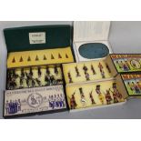 FIVE BOXED MODEL SOLDIER SETS, by Kingscast, Marlborough etc., to include Kingscast K8 34th Sikh