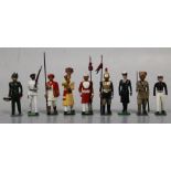 A COLLECTION OF APPROXIMATELY FIFTY METAL FIGURES BY BLENHEIM MODELS ETC., to include WRNS, US Naval