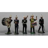 A COLLECTION OF APPROXIMATELY EIGHTY METAL FIGURES BY BRITAINS, of royal Marines Marching Bands,