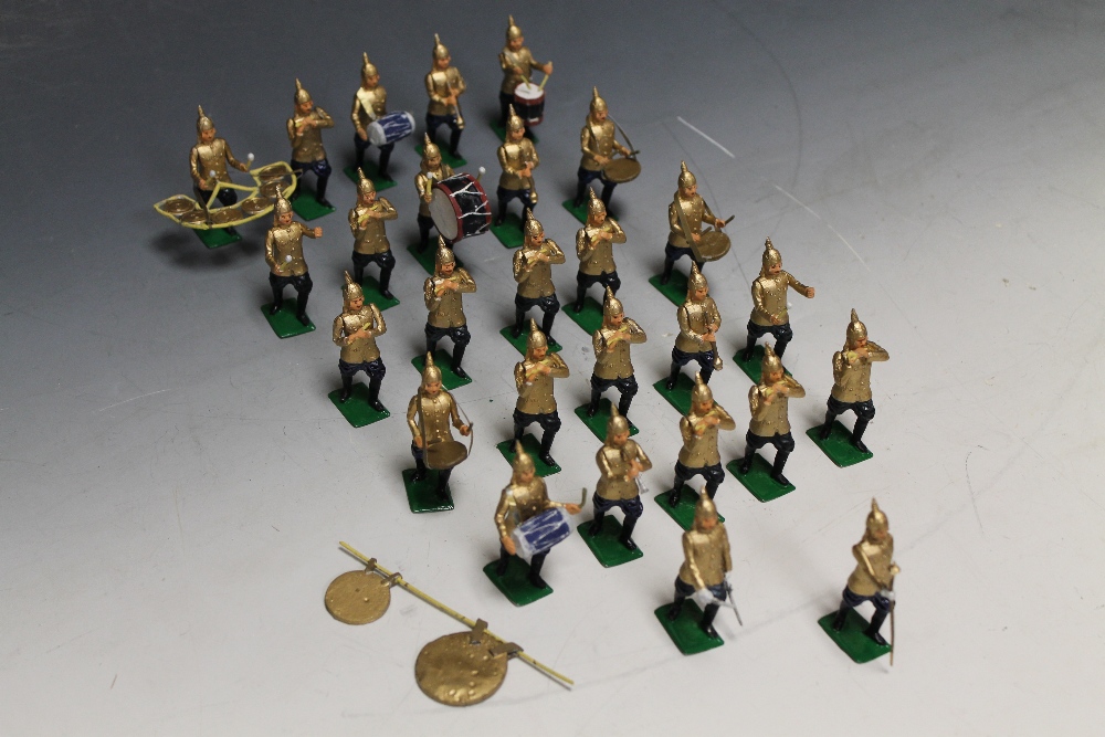 A COLLECTION OF REPRODUCTION METAL SOLDIERS OF MARCHING BANDS including Women's Royal Canadian Naval - Image 6 of 10