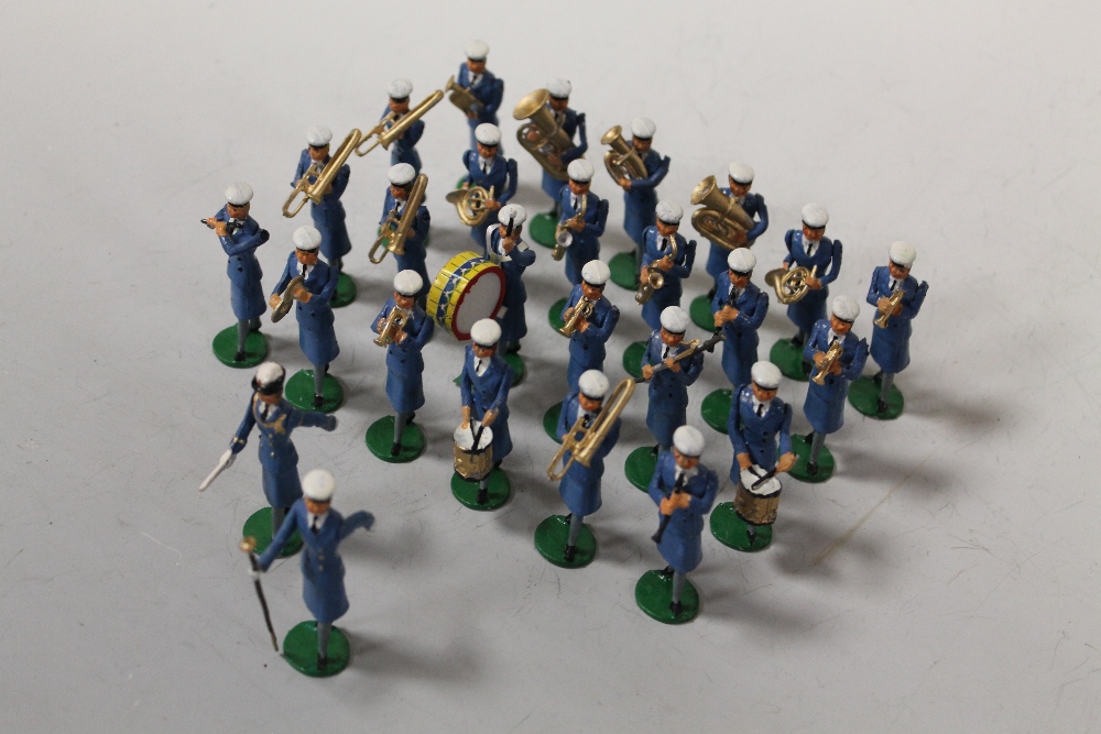 A COLLECTION OF REPRODUCTION METAL SOLDIERS OF MARCHING BANDS including Women's Royal Canadian Naval - Image 2 of 10