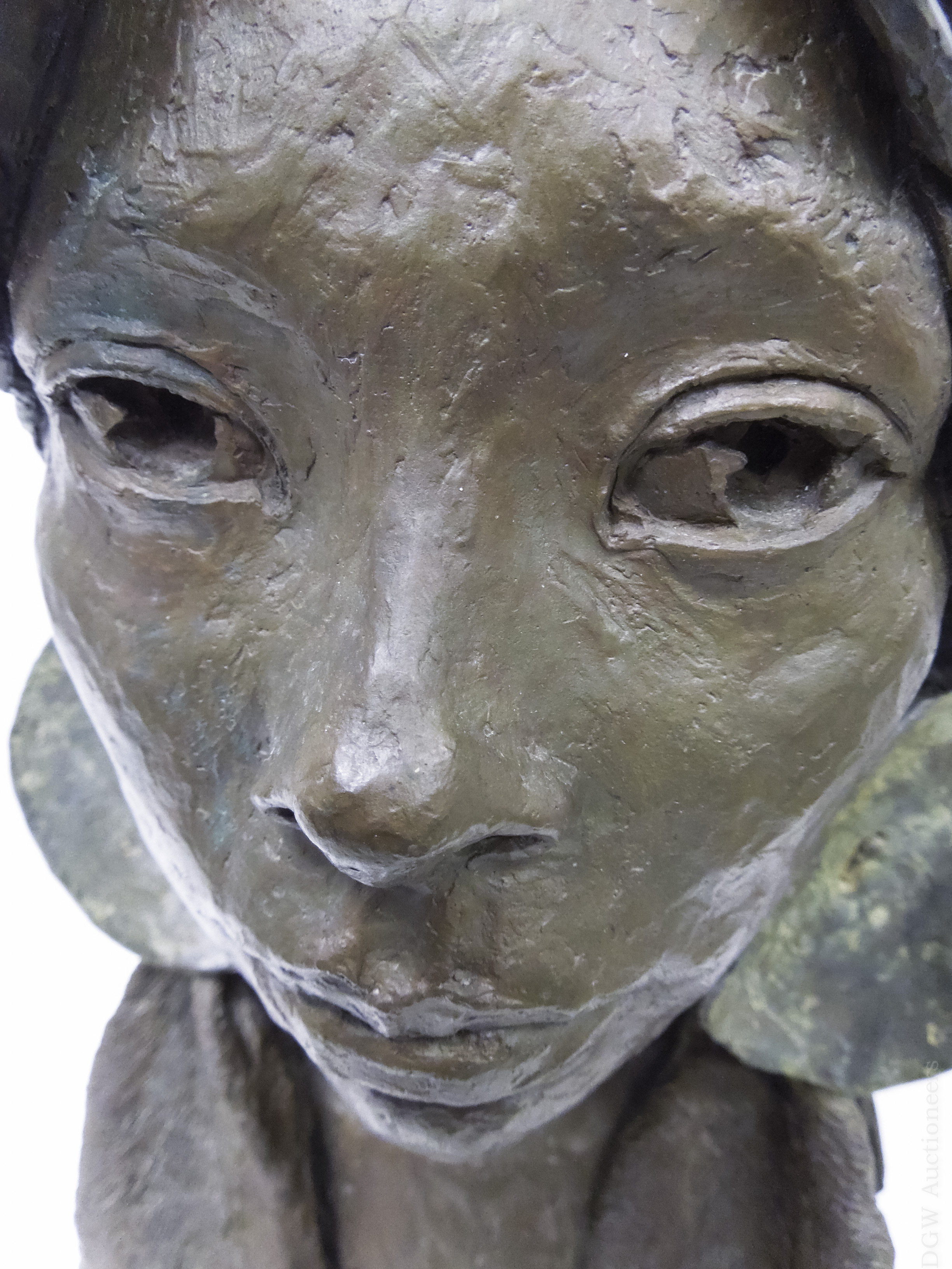 Pat Niblack Bronze Sculpture. - Image 6 of 10