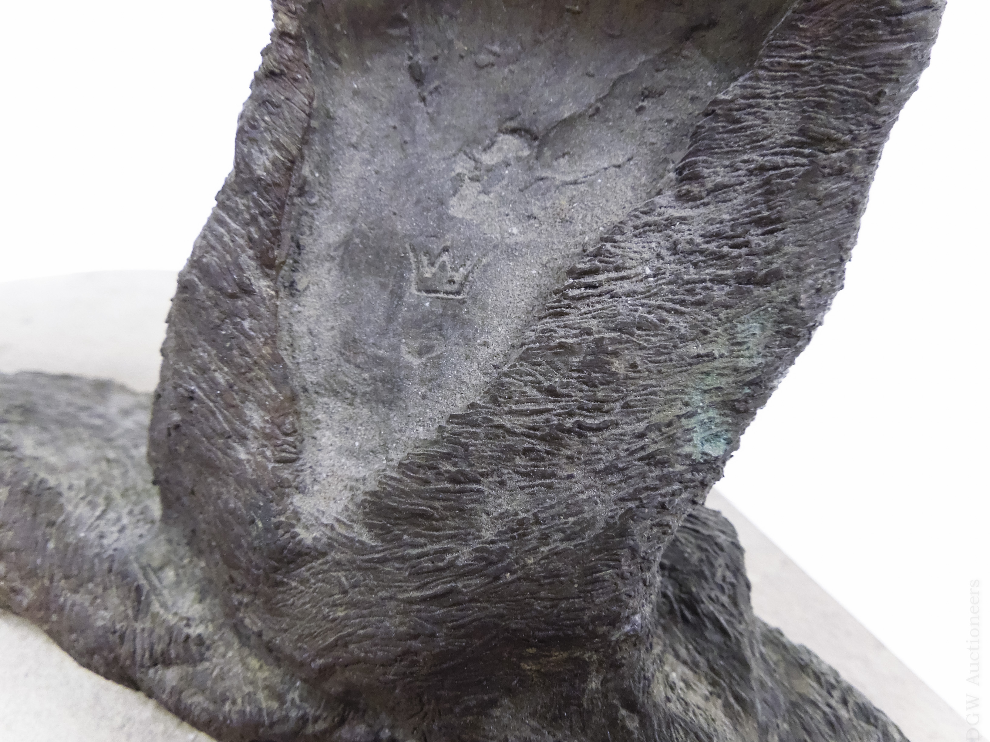 Pat Niblack Bronze Sculpture. - Image 10 of 10
