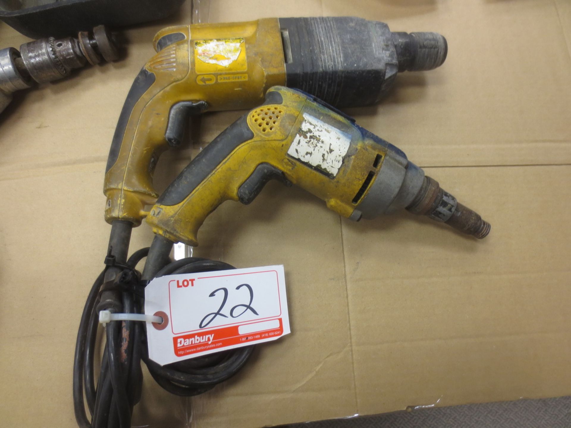 DEWALT ELECTRIC HAMMER DRILL SCREW GUN