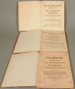 Heidelhoff, Carl: Die Ornamentik des Mittelalters Hefte 1-18 kpl. 1847  komplett in drei Bänden