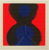 Piene, Otto: Abstrakte Komposition 70/100 1969   Lithographie von 3 Platten auf Bütten, rechts unten