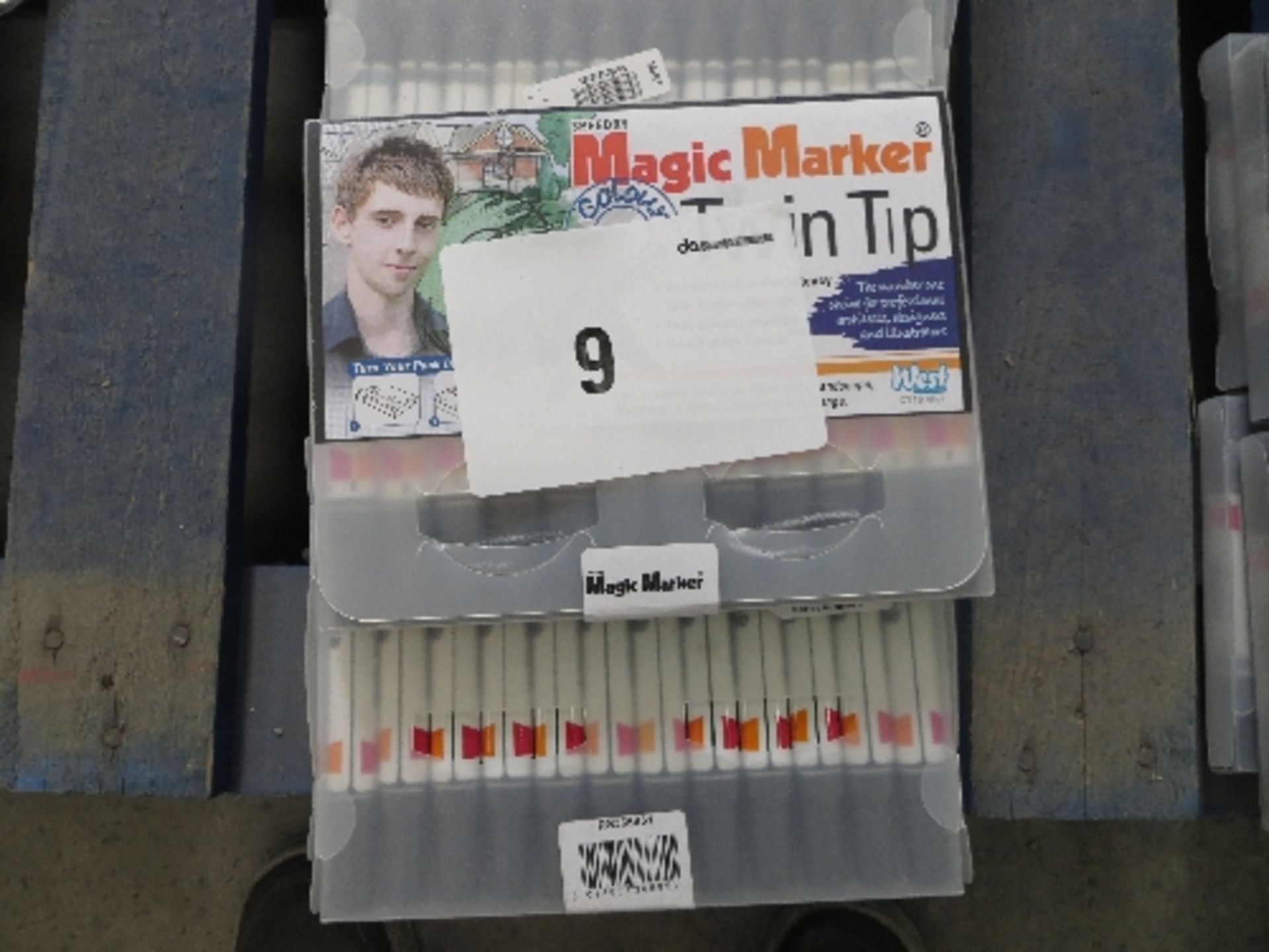 10 x magic marker twin tips