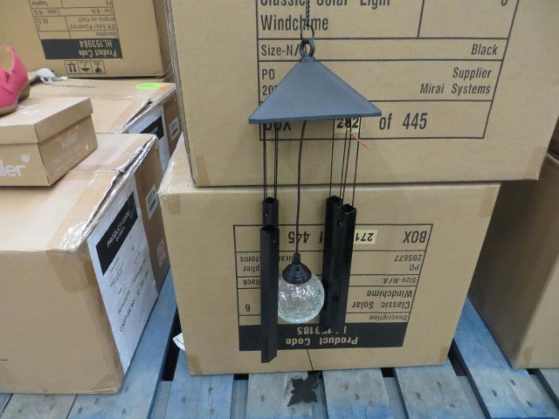 6X CLASSIC SOLAR WIND CHIME