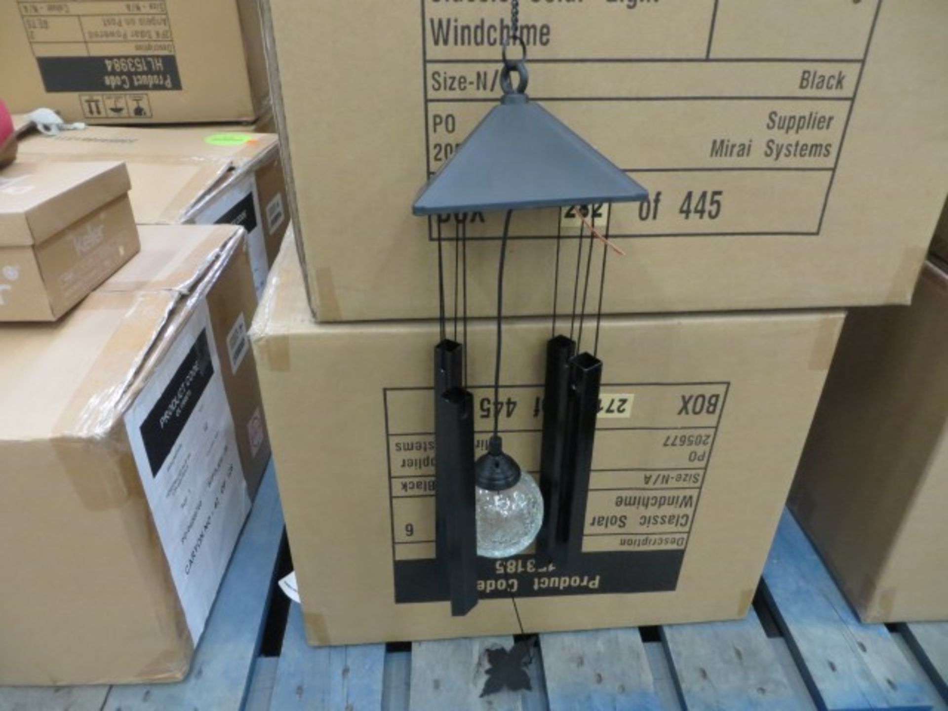 6X CLASSIC SOLAR WIND CHIME