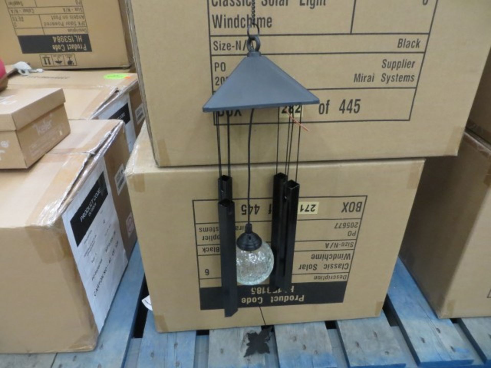 6X CLASSIC SOLAR WIND CHIME