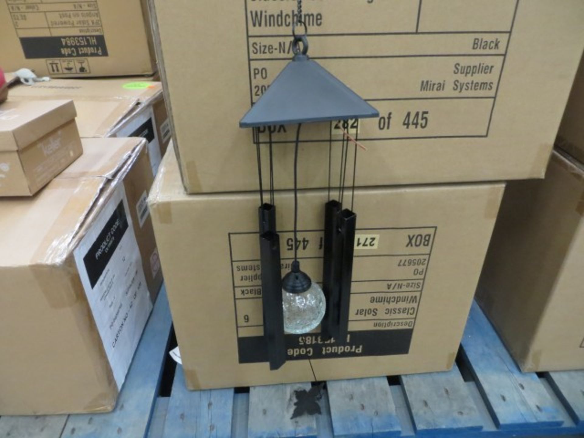 6X CLASSIC SOLAR WIND CHIME