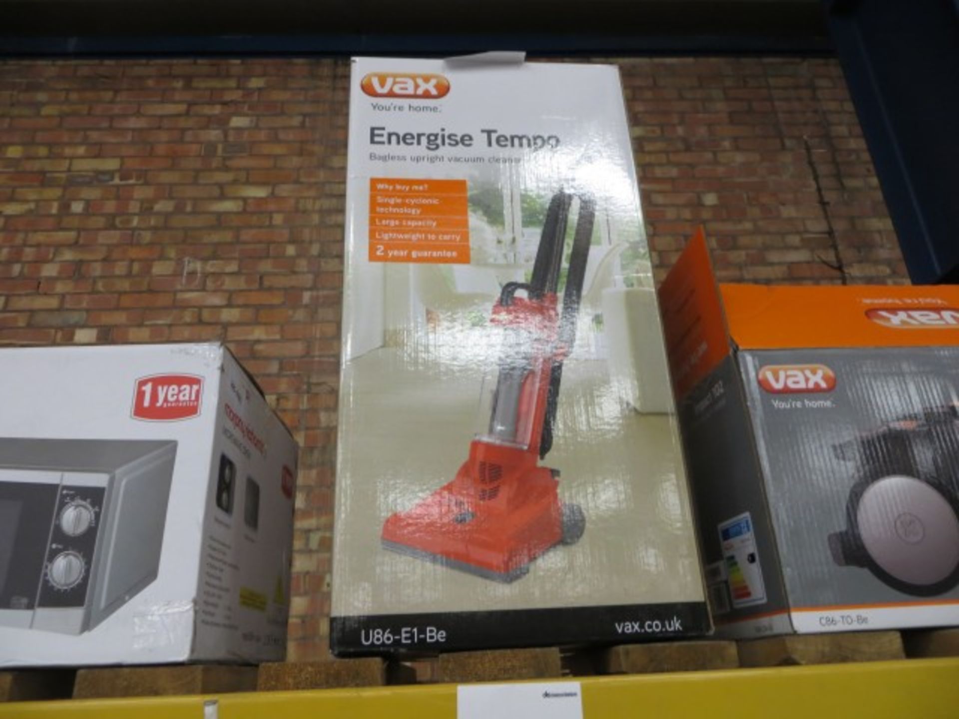Vax energise tempo upright vacuum cleaner