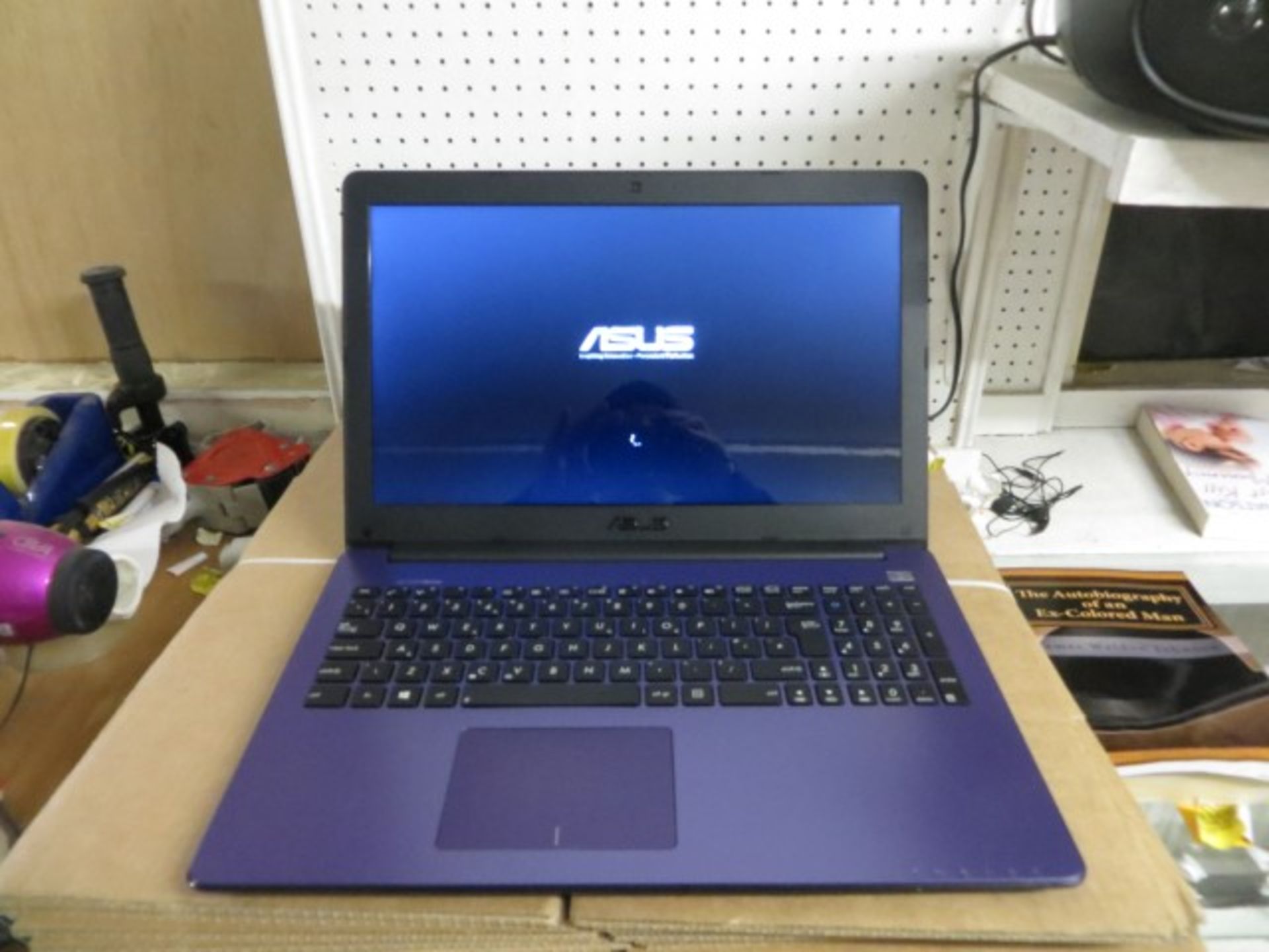 ASUS X502 CEL 4GB 500GB PURPLE LAPTOP