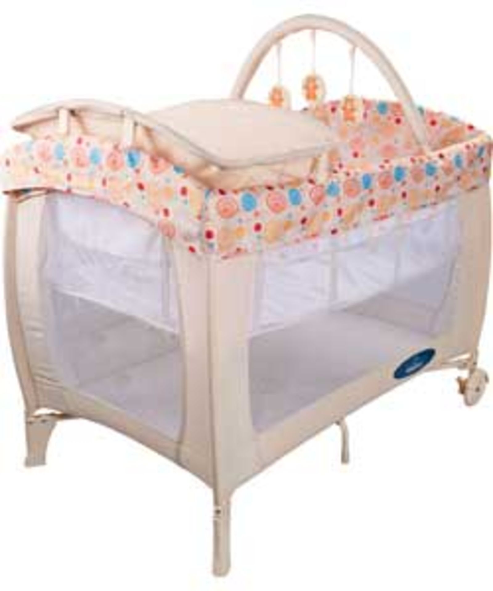 BABYSTART DELUXE TRAVEL COT AND CHANGER