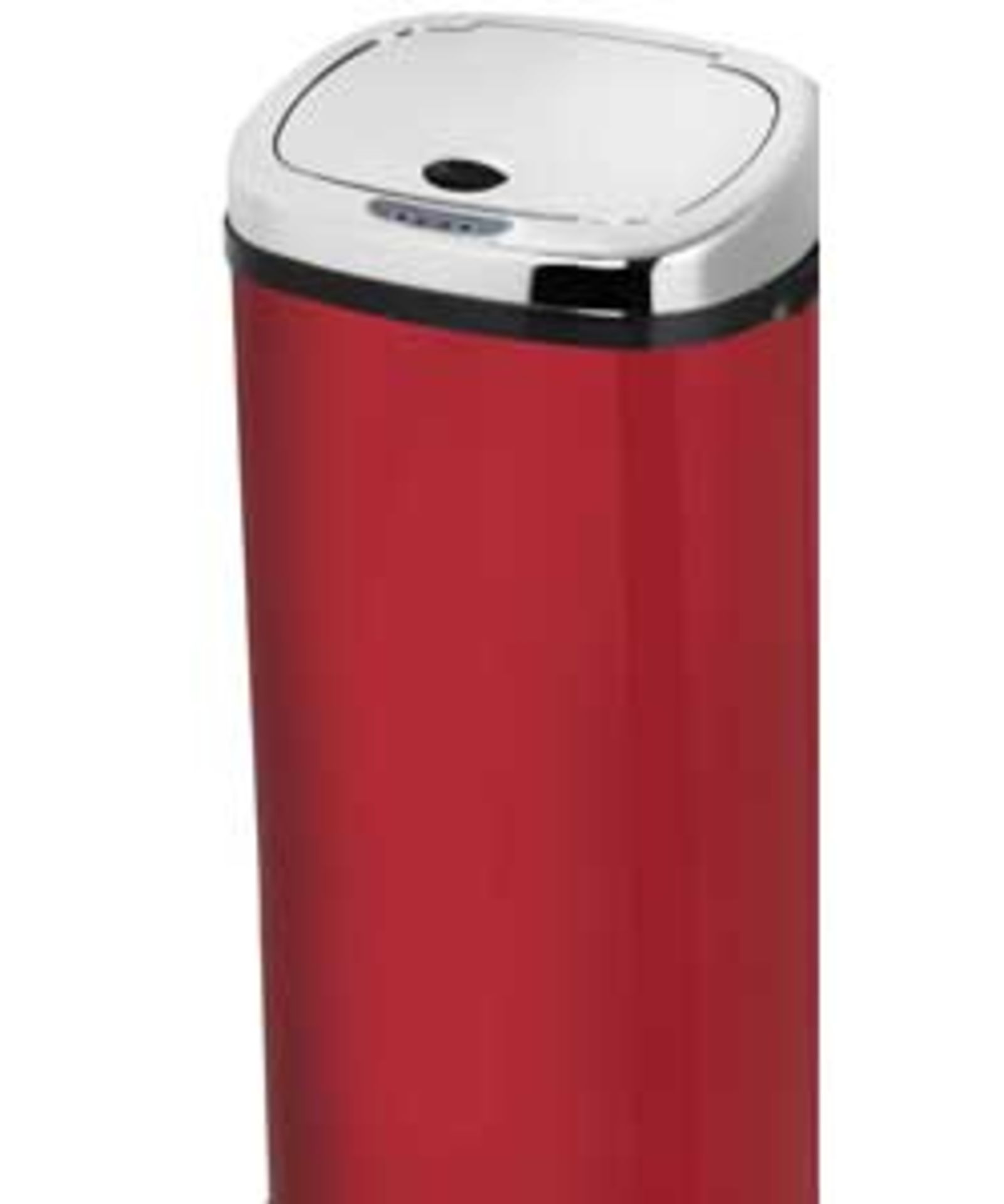 MORPHY RICHARDS WOW 42L SENSOR BIN RED