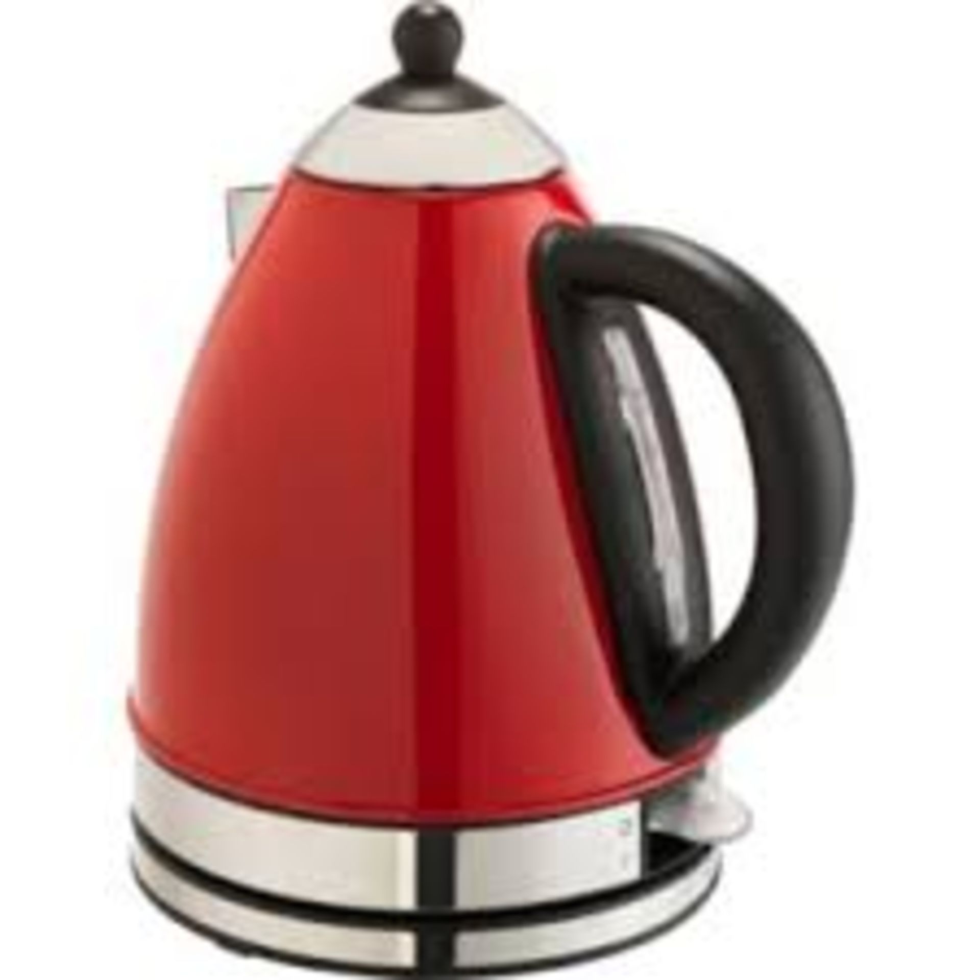 COLOUR MATCH SS POPPY RED JUG KETTLE