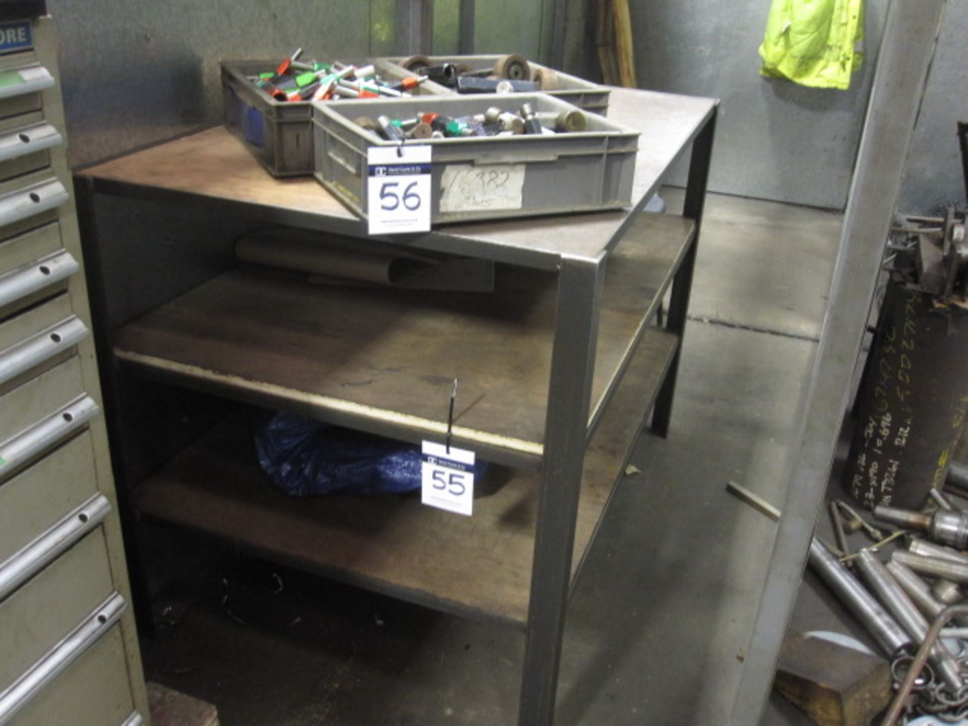 Steel 3 tier workbench