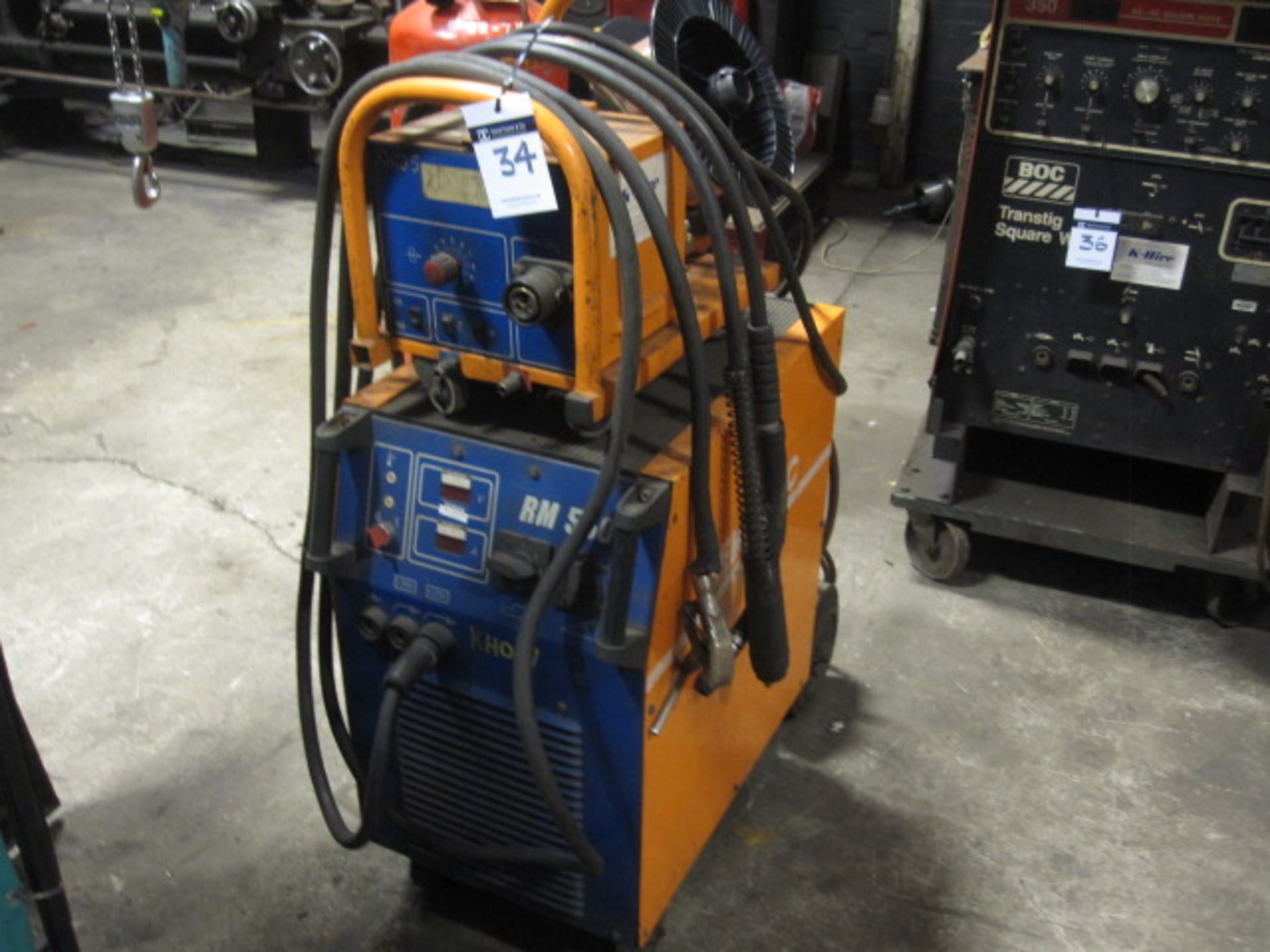 NEW ARC Model RM550 portable MIG welding transformer. With wire feed unit