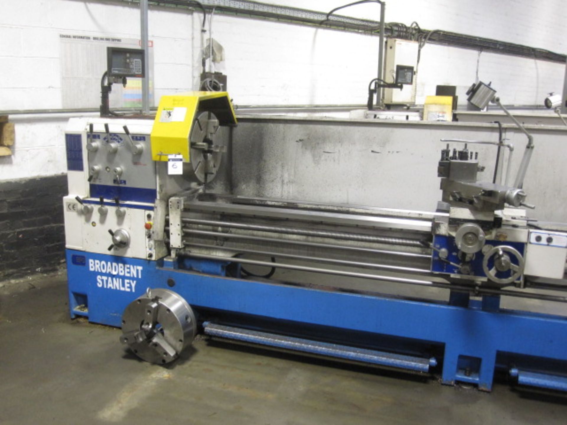 BROADBENT STANLEY Model BS 660 x 3300G, SS&SC manual gap-bed precision centre lathe. Serial No/ - Image 2 of 3