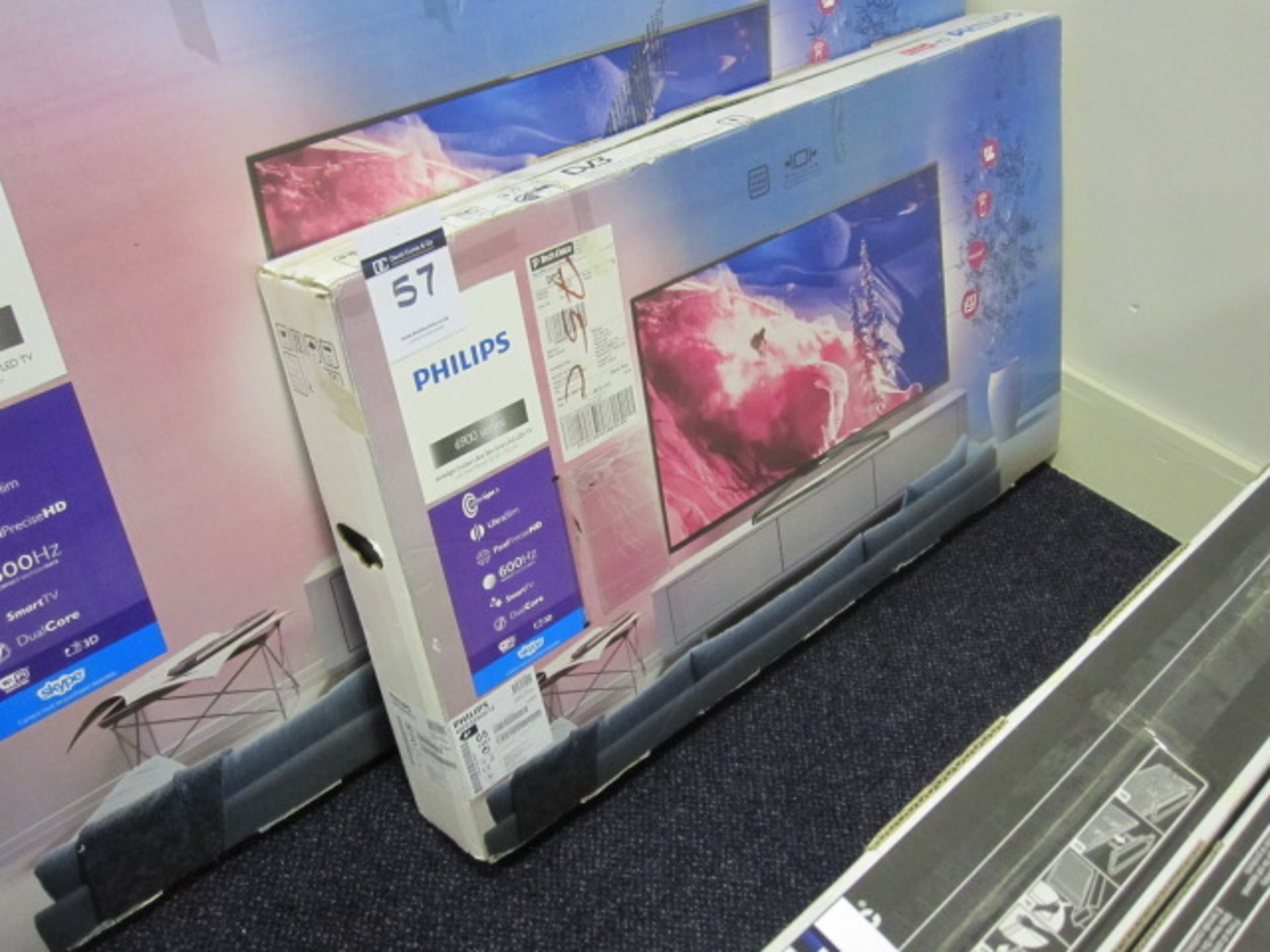 Ex display reboxed - Philips 6900 Series 40" Ambilight Ultra Slim Full HD Smart LED TV - Image 2 of 2