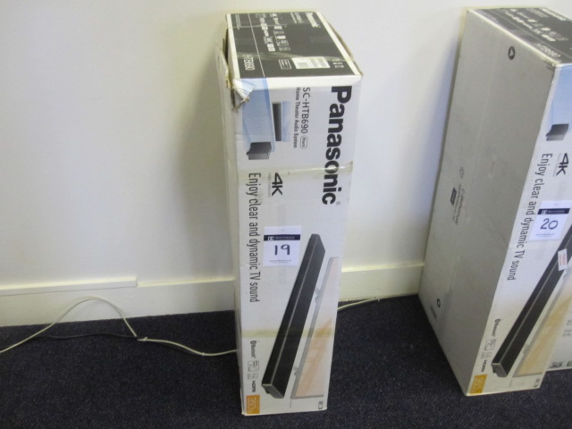 Ex display reboxed - Panasonic SC-HTB690 Home Theatre Soundbar with Subwoofer - Image 2 of 2