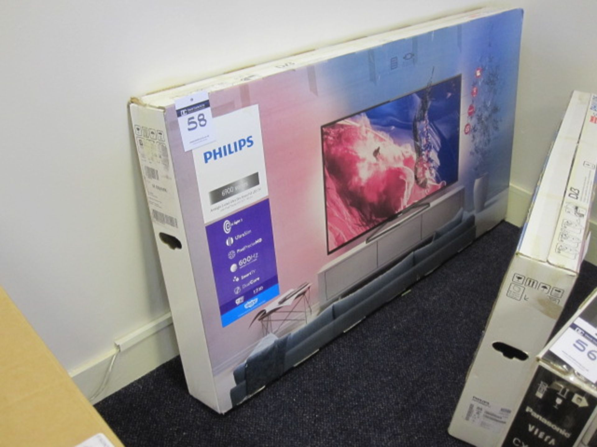 Ex display reboxed - Philips 6900 Series 55" Ambilight Ultra Slim Full HD Smart LED TV - Image 2 of 2