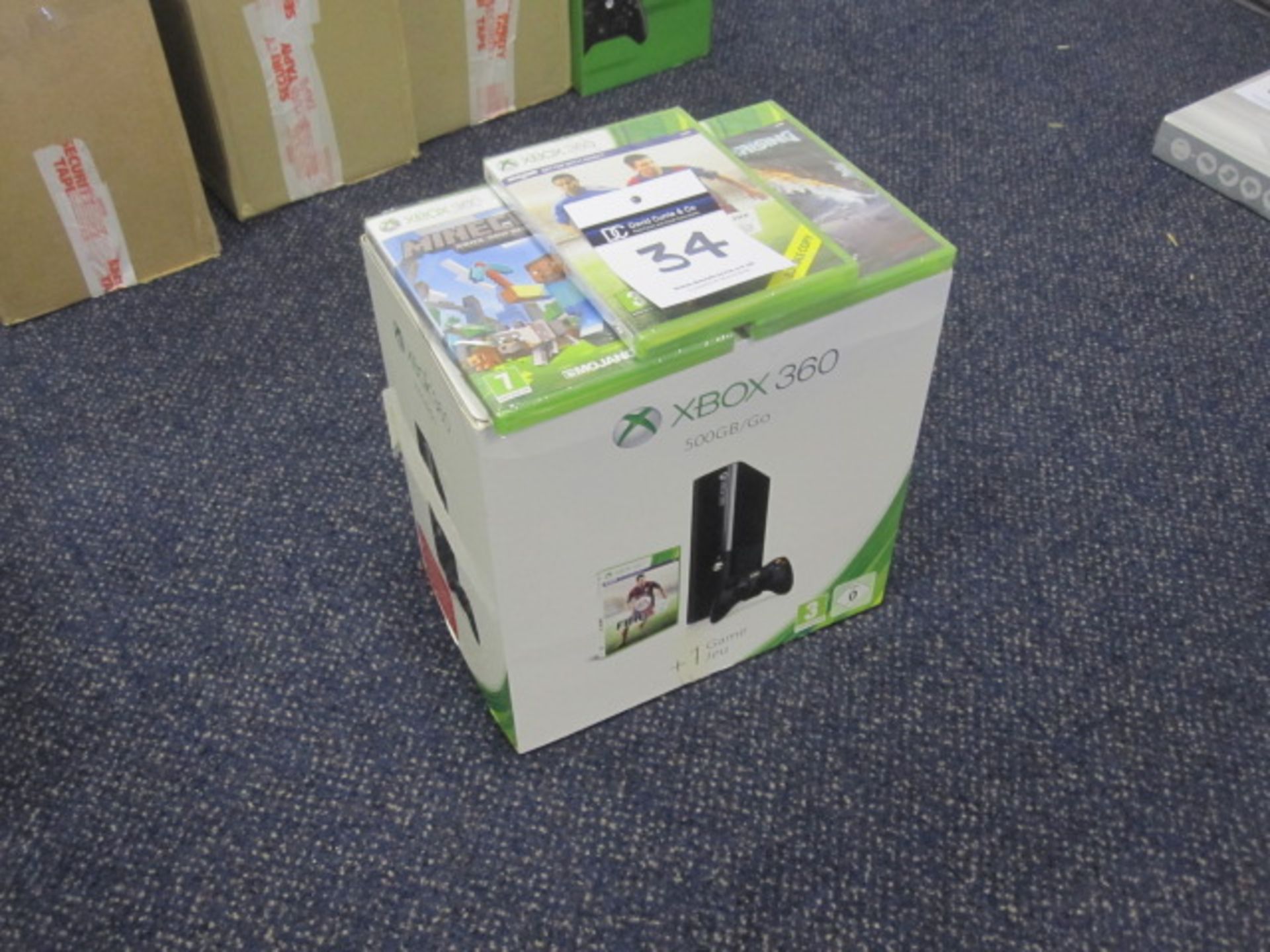 Ex display reboxed - XBOX 360 500GB/GO bundle + Metalgear Rising Revengeance + Minecraft + FIFA - Image 2 of 2