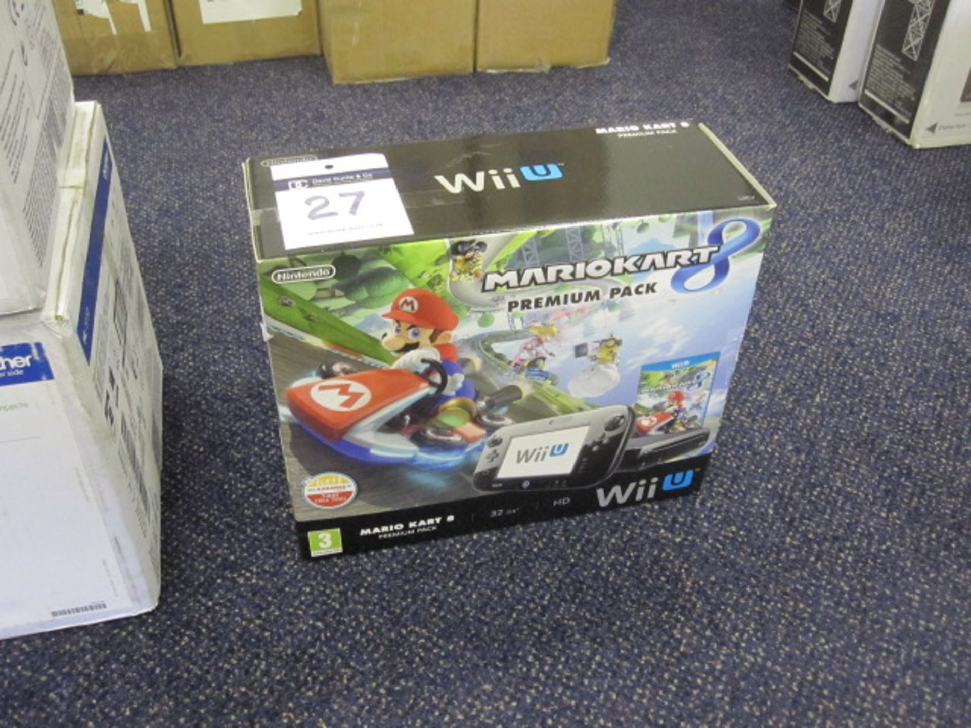 Ex display reboxed - Nintendo Wii U 32GB MarioKart Premium Pack - Image 2 of 2