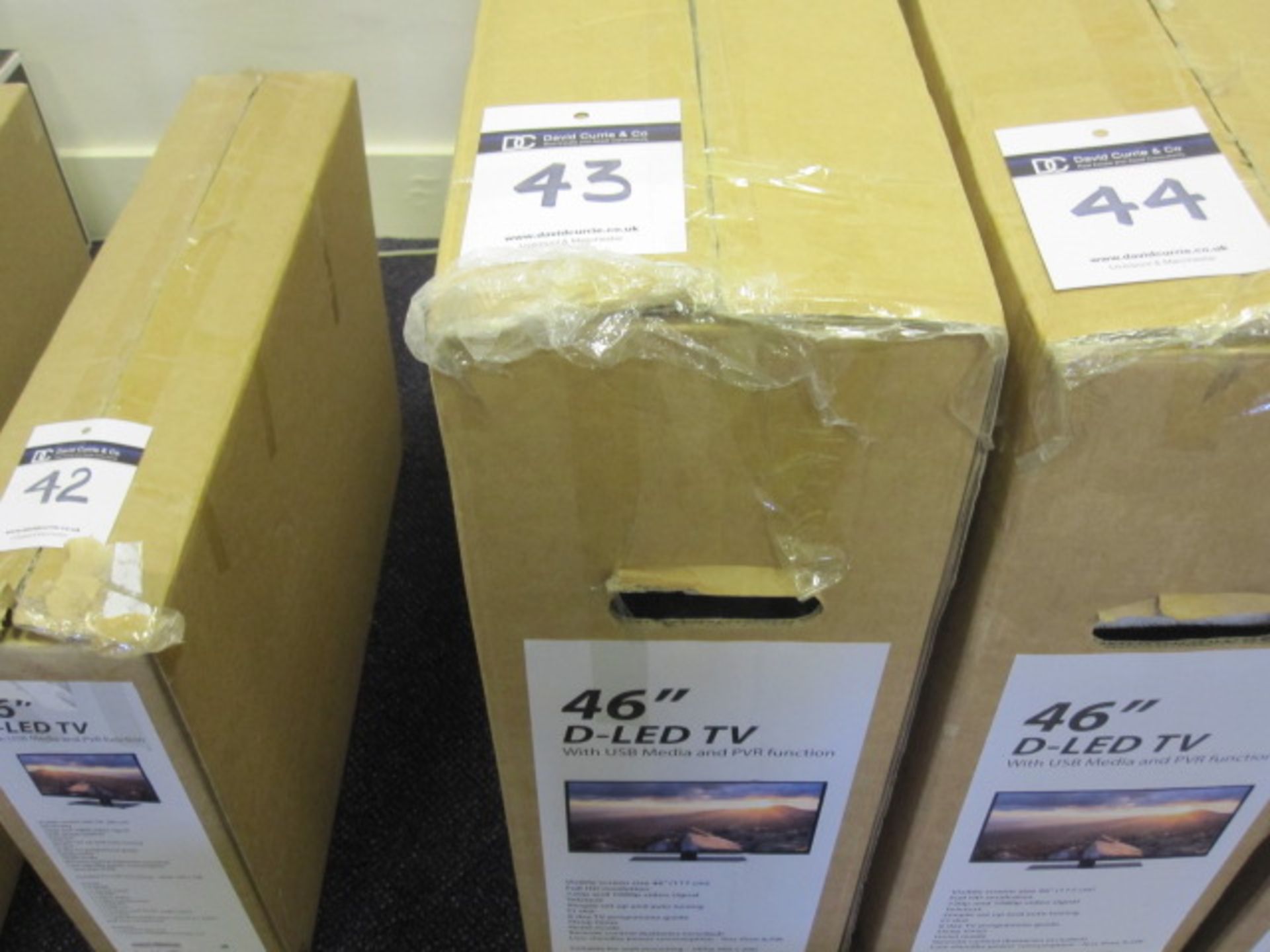 Ex display reboxed - Our House branded 46" Full HD LED TV with USB Media and PVR Function - Image 2 of 2