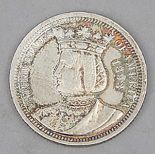 Gedenkmünze "Isabella Quarter", USA 1893.Silber. vz.Mindestpreis: 50 EUR