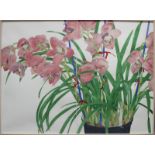 Bukovnik, Gary Alan (geb. 1947 USA)Diptychon "Orchid Still Life", so auf Galerierechnung betitelt.