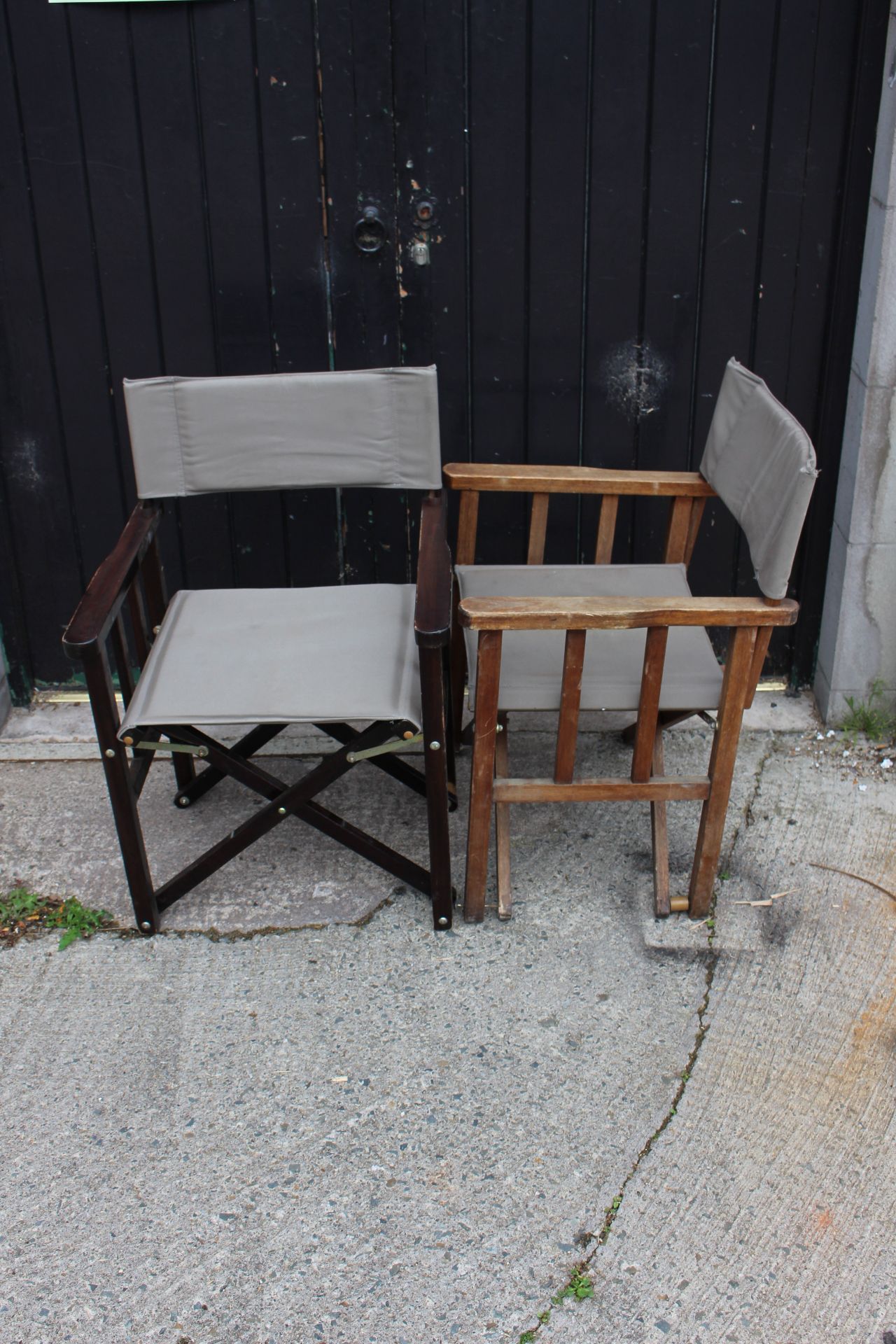 pair of Folding directors chair