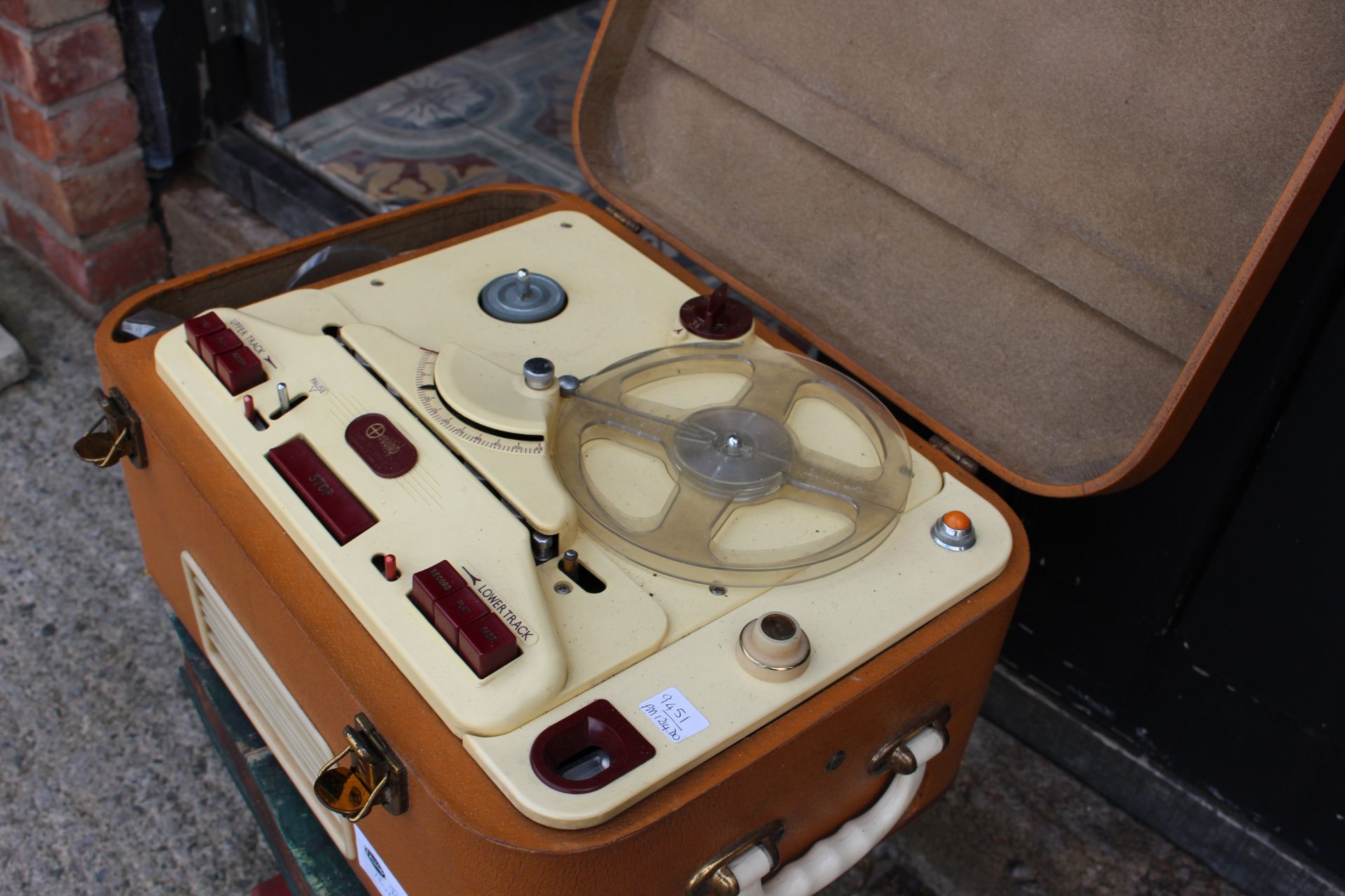 vintage sound tape recorder (make is sound)