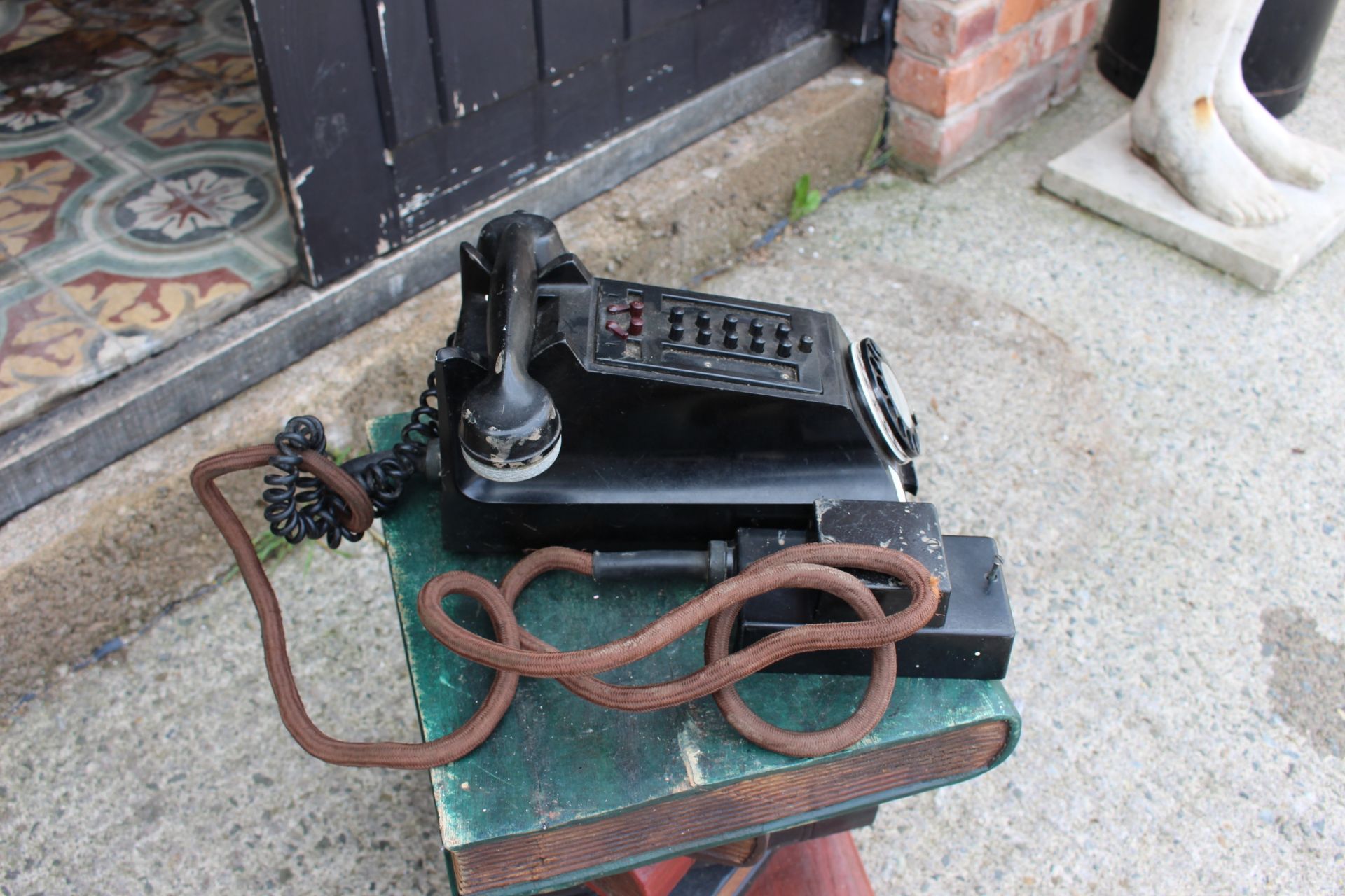 1950's telephone tele intercom with house exchange system - Image 3 of 3