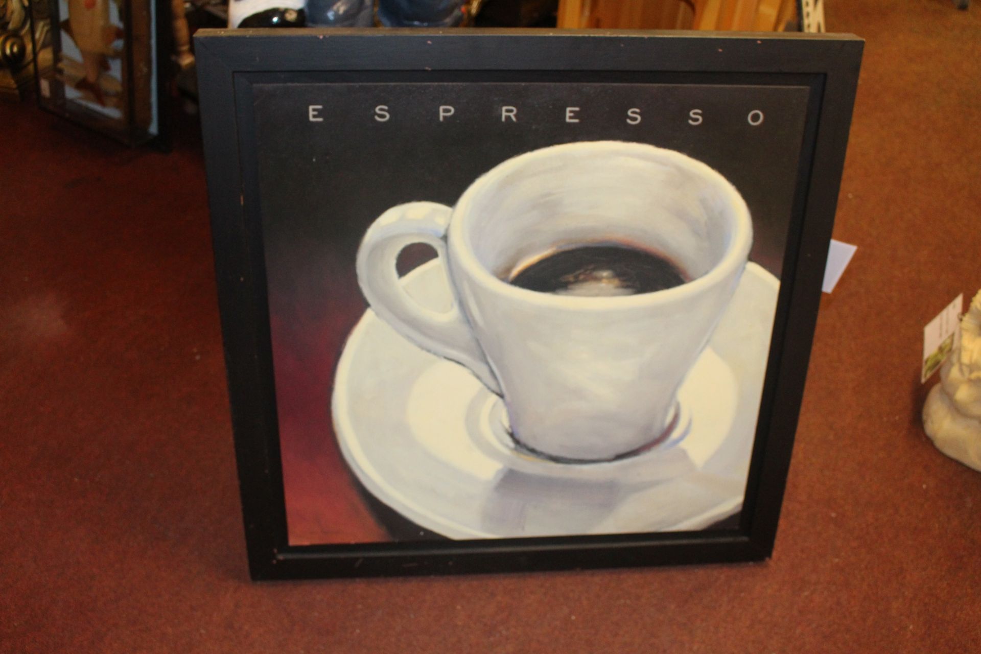 expresso framed picture             H:82CM