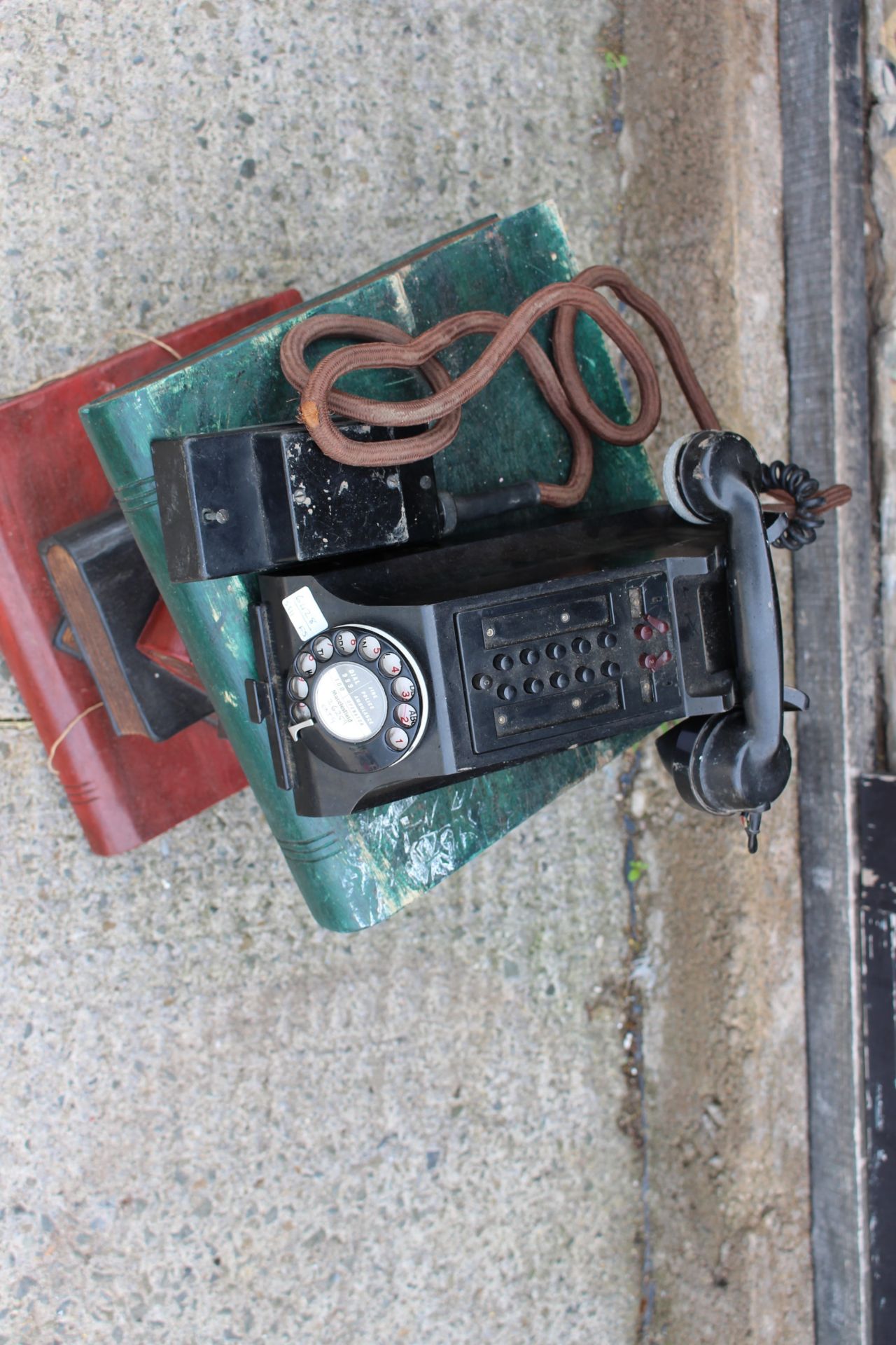 1950's telephone tele intercom with house exchange system - Image 2 of 3