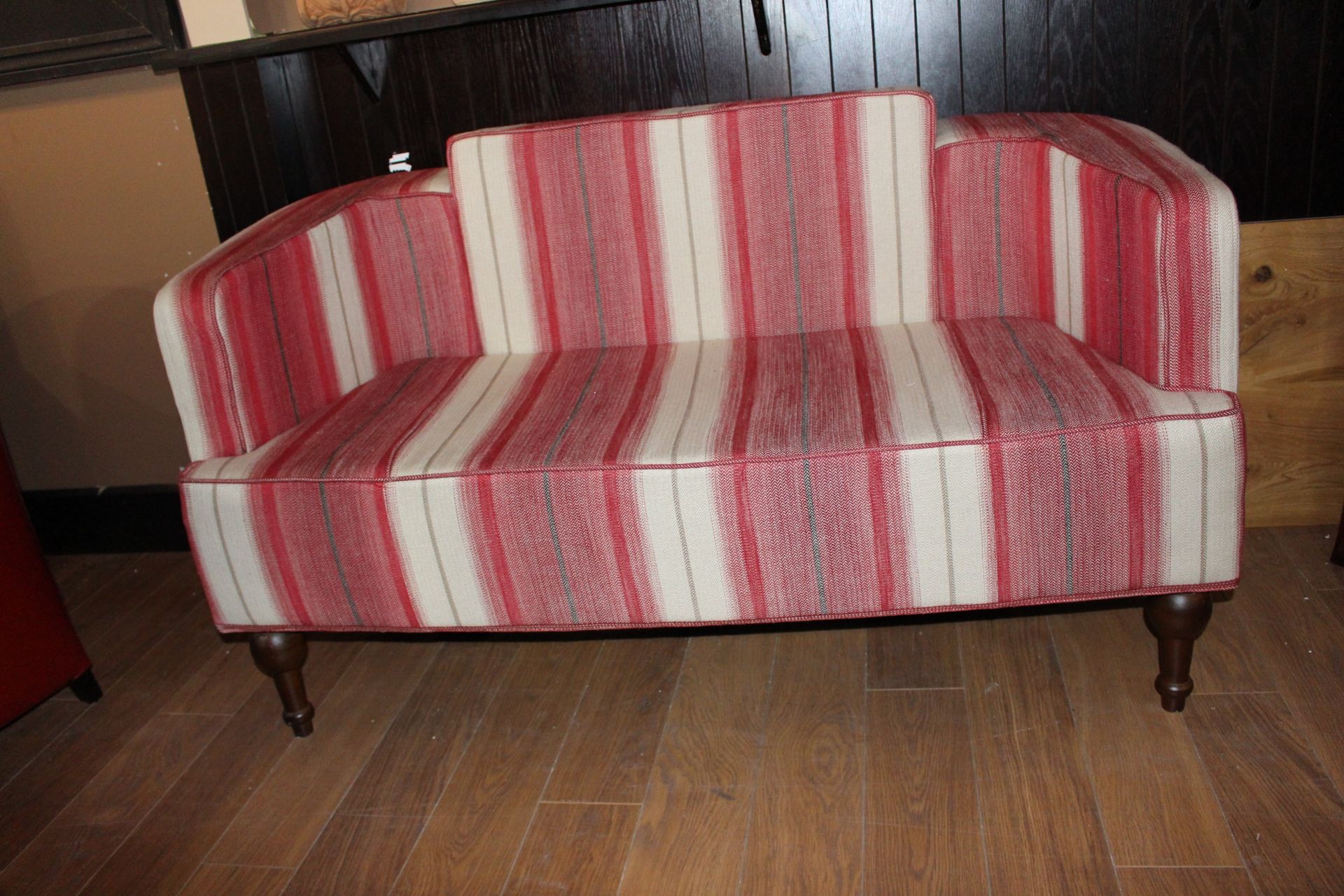 upholstered two seater - Image 2 of 2