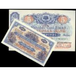 BRITISH BANKNOTES, The Clydesdale Bank Ltd, Five Pounds, 12 January 1949, BD 0002633; One Pound,