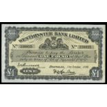 BRITISH BANKNOTES, Isle of Man, Westminster Bank Ltd, One Pound, 21 October 1960, no. 239925,