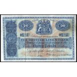 BRITISH BANKNOTES, The British Linen Bank, Twenty Pounds, 24 February 1945, K/4 3/98, Mackenzie-