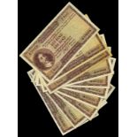 WORLD BANKNOTES, SOUTH AFRICA, Reserve Bank, One Rand (10), all 1962, A/57, A/68, A/71, A/83, A/108,