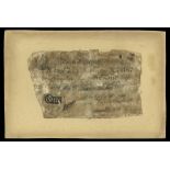 BRITISH BANKNOTES, Bank of England, H. Hase, One Pound, 25 May 1819, no. 75167 (Dugg. B201b). Laid