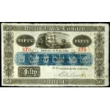 BRITISH BANKNOTES, Ulster Bank Ltd: Northern Ireland, Fifty Pounds, 1 June 1929, no. 370,