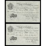 BRITISH BANKNOTES, Bank of England, P.S. Beale, Five Pounds, 20 September 1950, S62 045819; L.K. O’