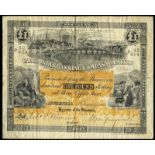 BRITISH BANKNOTES, The Caledonian Banking Co, One Pound, 4 January 1904, O 42/424, Fleming-