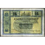 BRITISH BANKNOTES, North of Scotland Bank Ltd, Five Pounds, 2 March 1925, A 0420/0738, Smith-